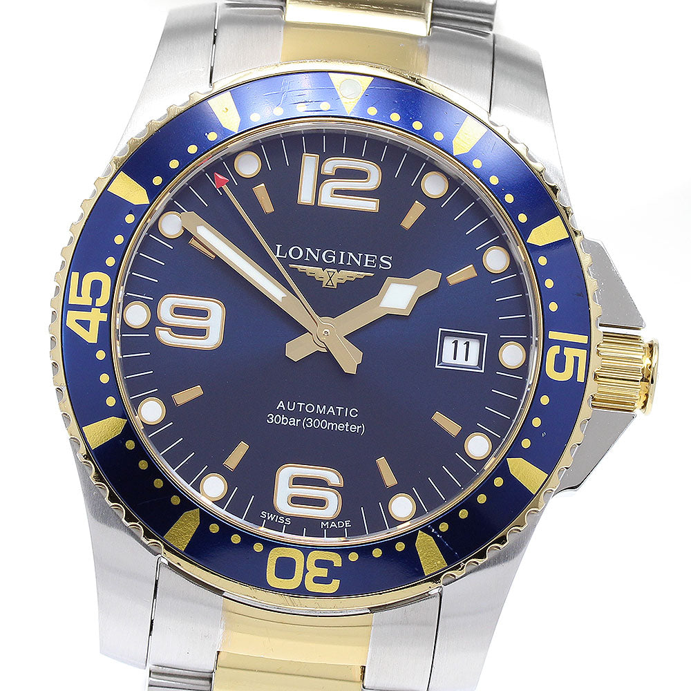 LONGINES Hydro Conquest L3.781.4 Date blue Dial Automatic Men's Watch_900474
