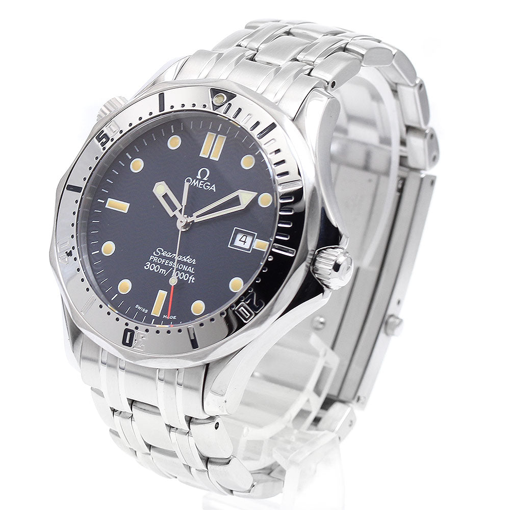 OMEGA Seamaster300 Professional 2542.80 Date Navy Dial Quartz Men's Watch_900510