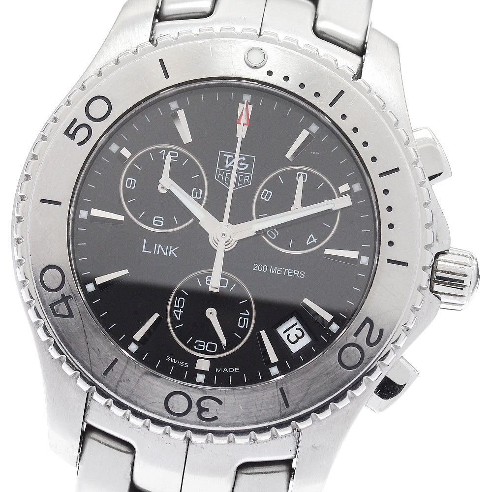 TAG HEUER Link CJ1110.BA0576 Chronograph black Dial Quartz Men's Watch_900515