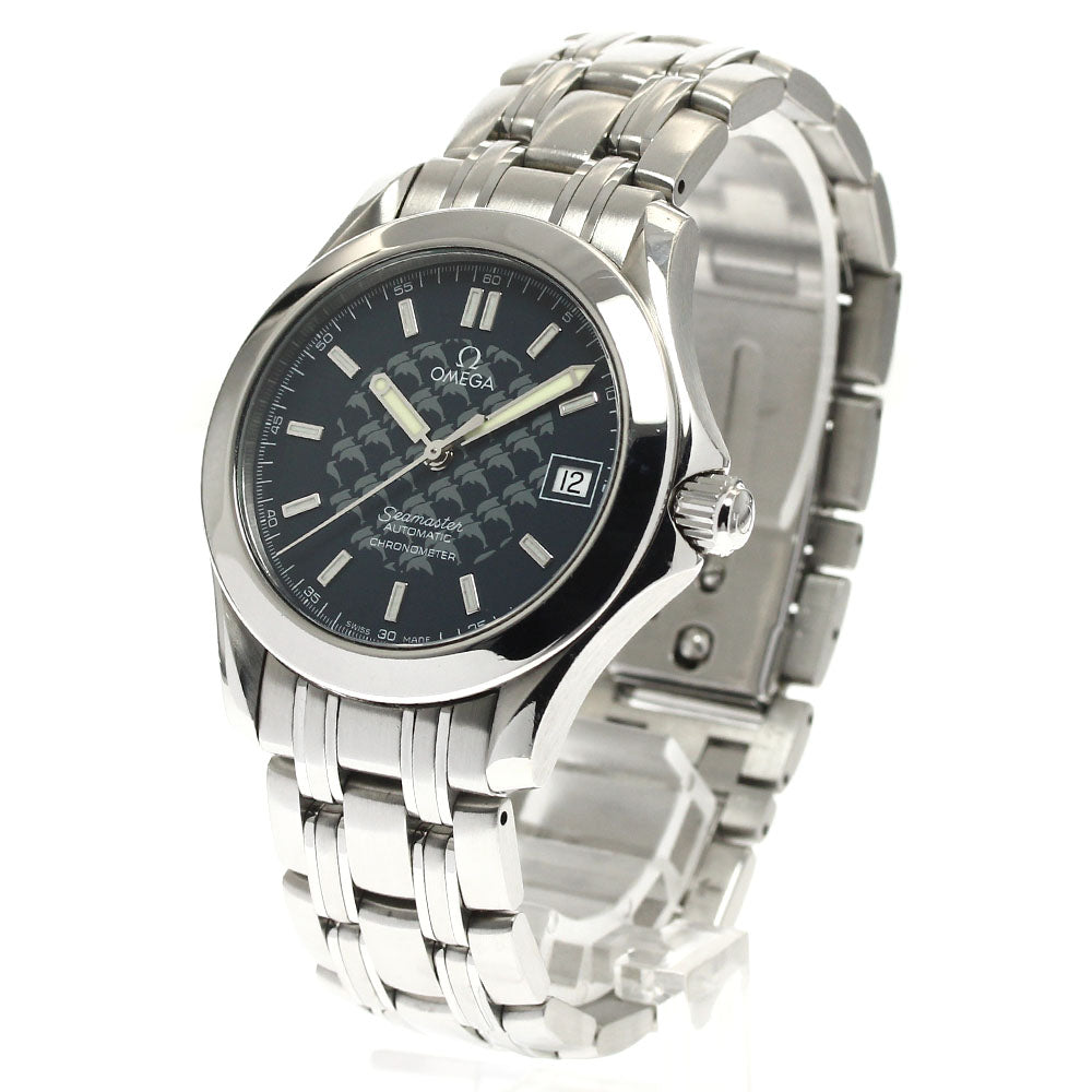 OMEGA Seamaster120 Jacques Mayol 2002 Limited Edition Date AT Men's Watch_900518