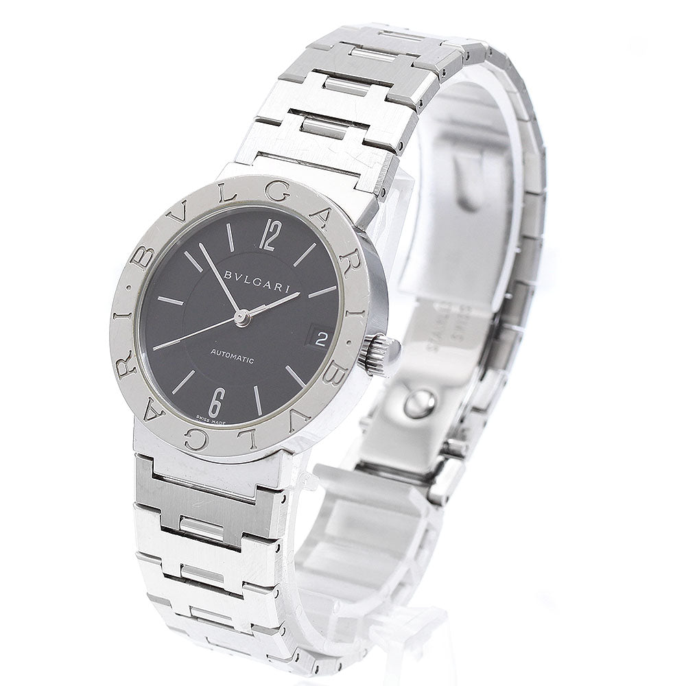 BVLGARI BVLGARIBVLGARI BB33SS Date Black Dial Automatic Men's Watch_900527