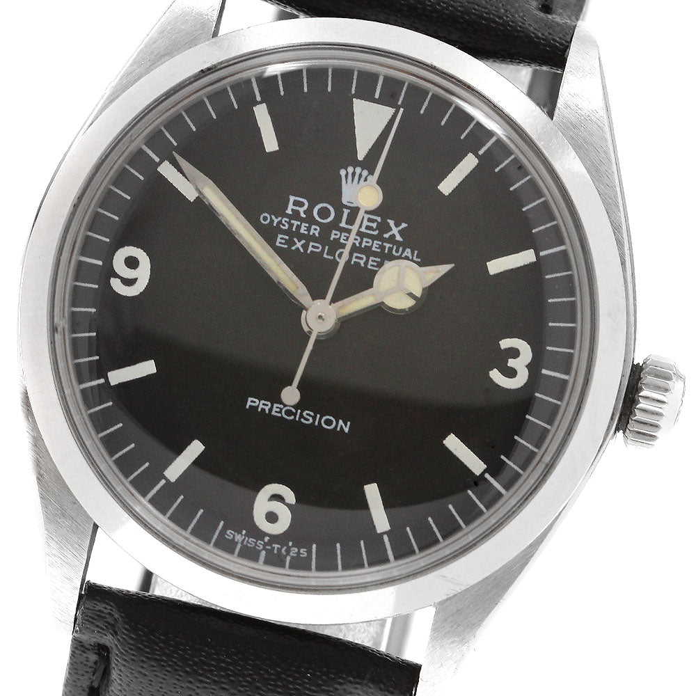 ROLEX 5500/1002 Redundant Dial Cal.1620 black Dial Automatic Men's Watch_900549