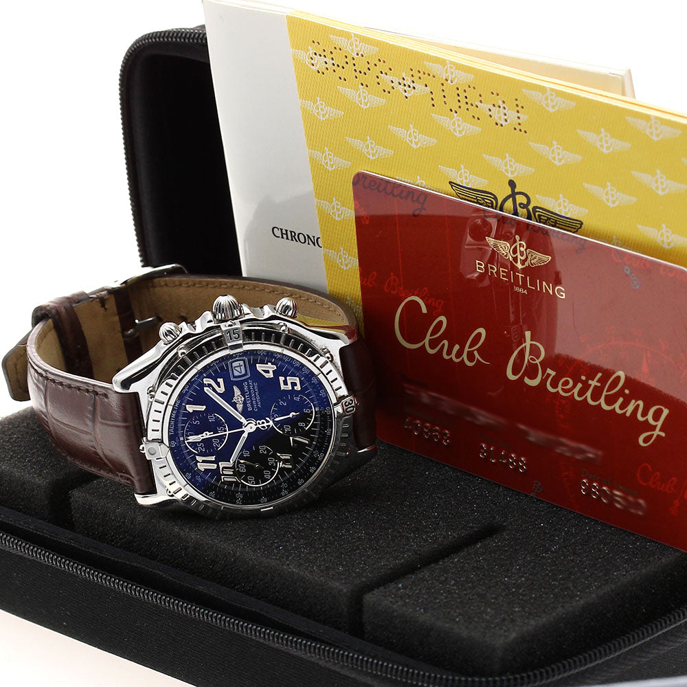 BREITLING Chronomat A13050.1 Chronograph black Dial Automatic Men's Watch_900561