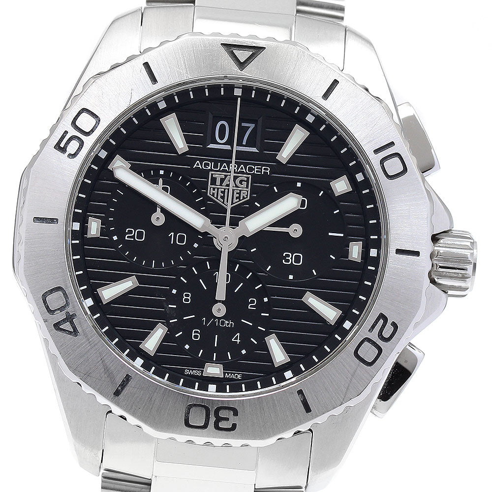 TAG HEUER Aquaracer CBP1110.BA0627 Chronograph black Dial Quartz Men's_900572