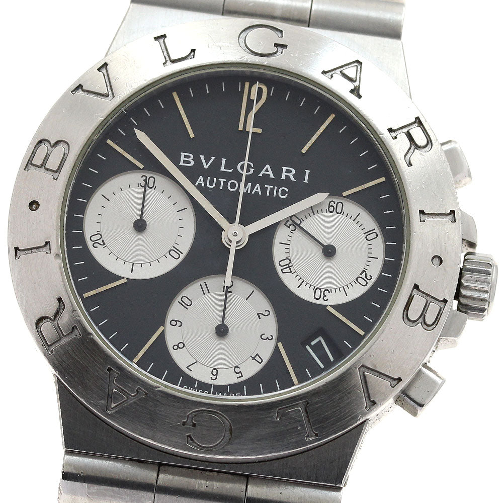 BVLGARI Diagono Sports CH35S Chronograph black Dial Automatic Men's Watch_900574