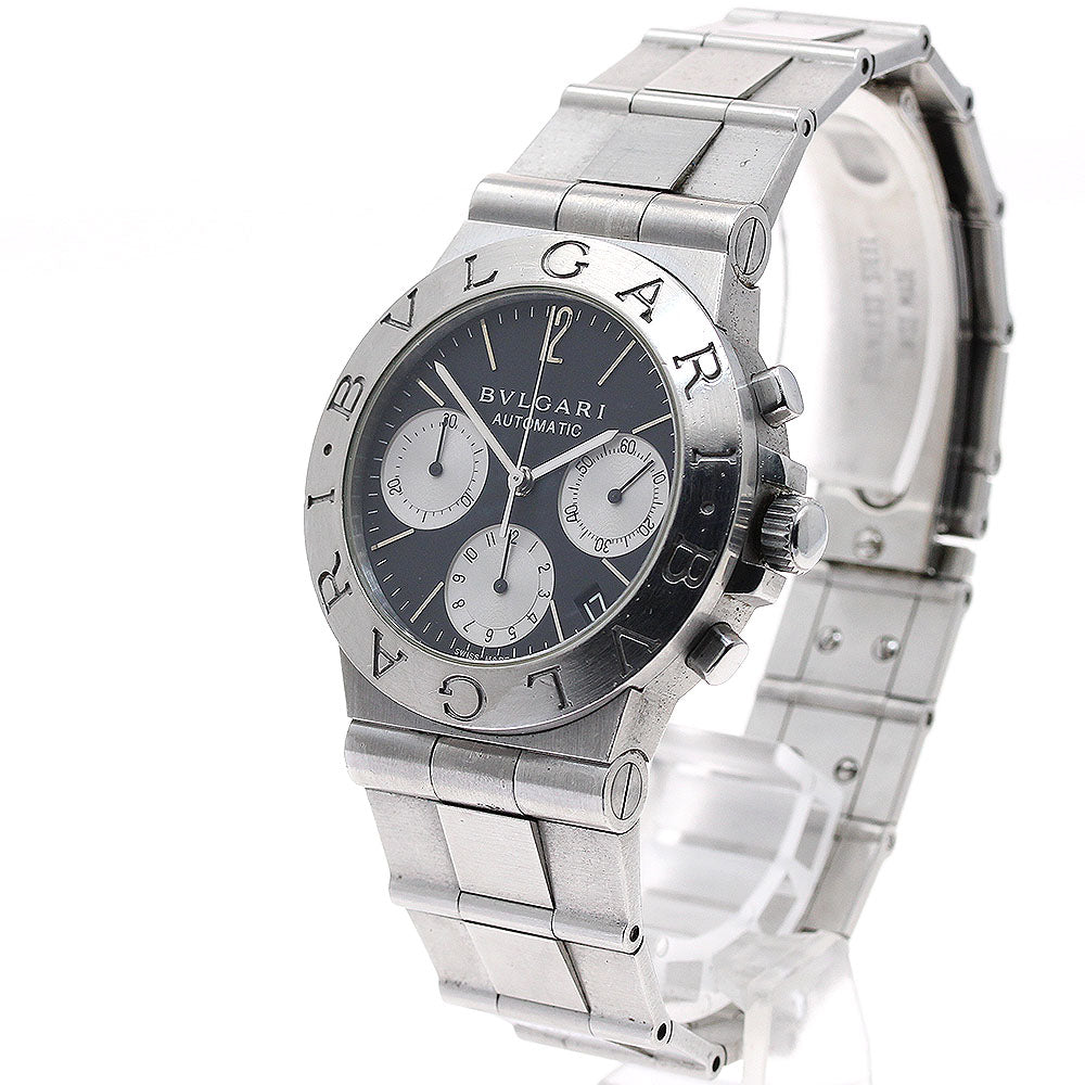 BVLGARI Diagono Sports CH35S Chronograph black Dial Automatic Men's Watch_900574