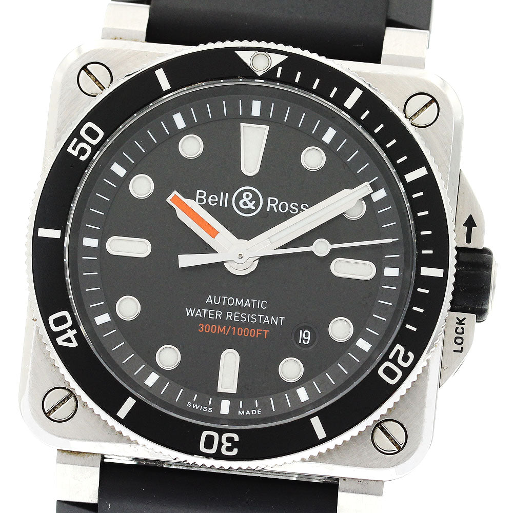Bell＆Ross BR03-92 Diver BR03-92-D-BL-ST Date Automatic Men's Watch_900576