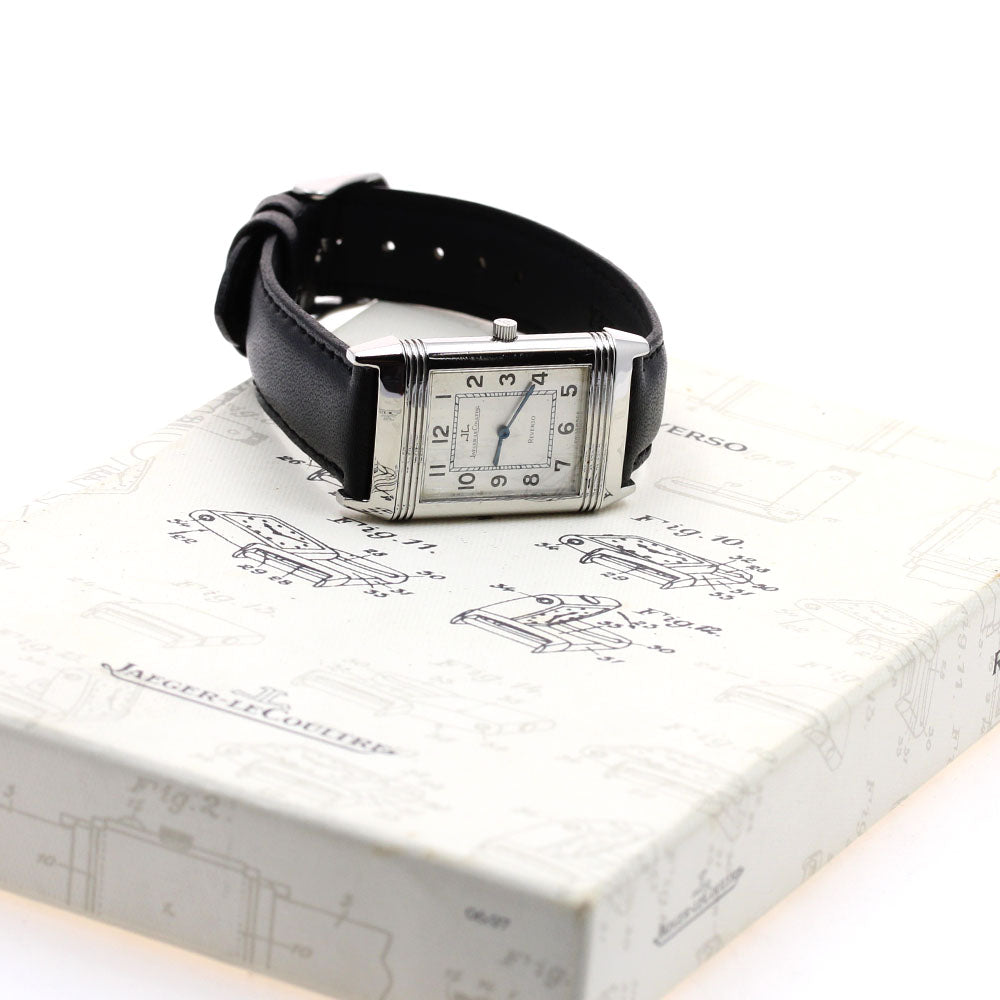 JAEGER-LECOULTRE Reverso 250.8.082 Classic Silver Dial Quartz Men's Watch_900613