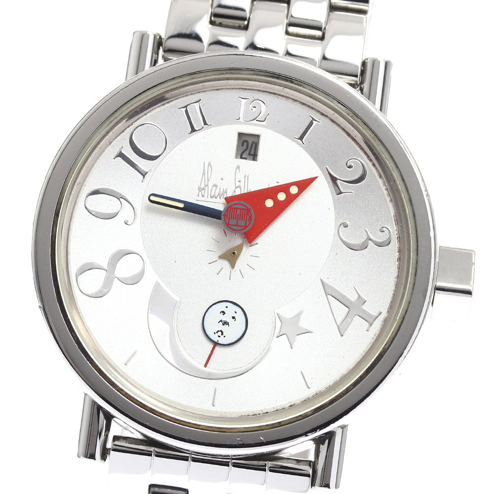 Alain Silberstein Bodoni Power reserve Silver Dial Automatic Men's Watch_900614