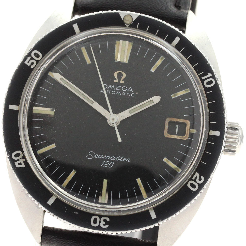 OMEGA Seamaster120 166.027 Vintage Cal.565 black Dial Automatic Men's_900623