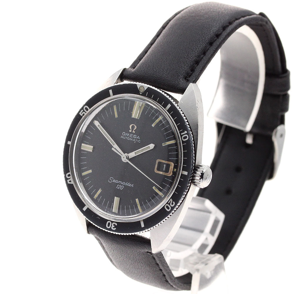 OMEGA Seamaster120 166.027 Vintage Cal.565 black Dial Automatic Men's_900623