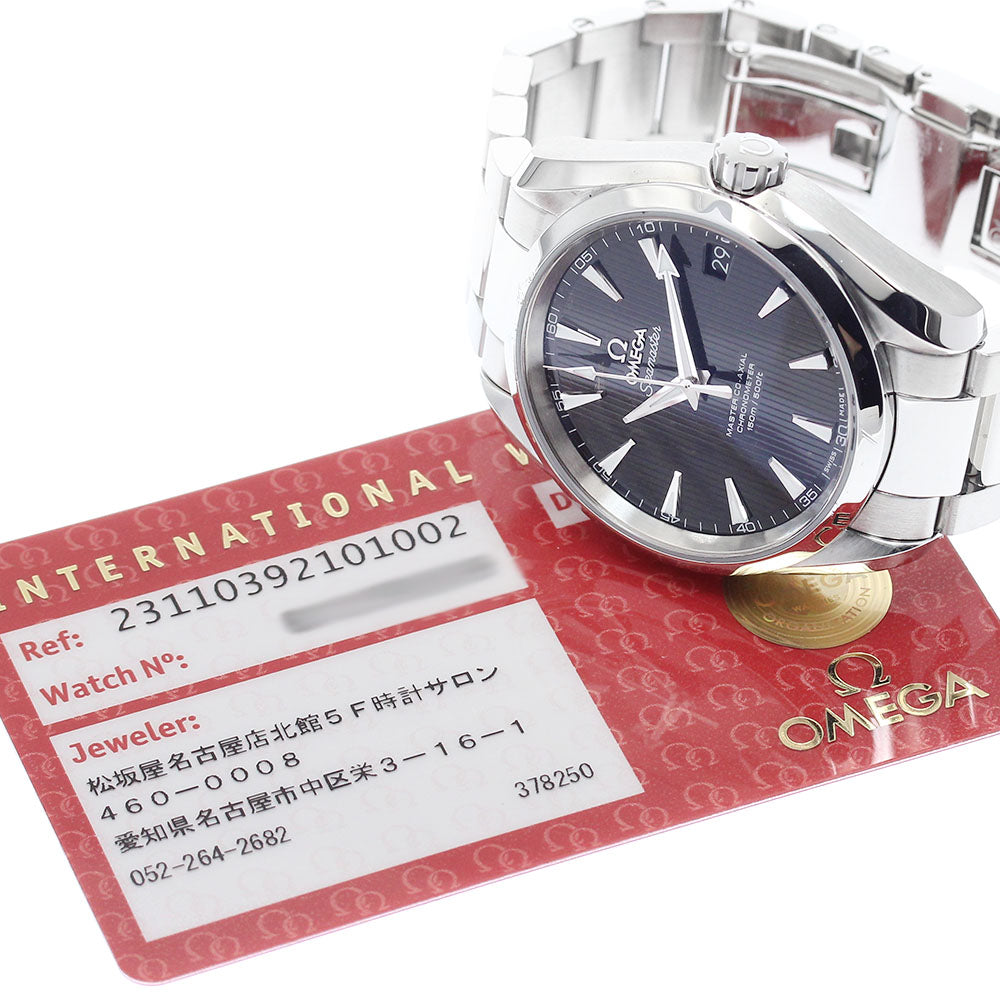 OMEGA Seamaster Aqua Terra 231.10.39.21.01.002 Master Automatic Men's_900624