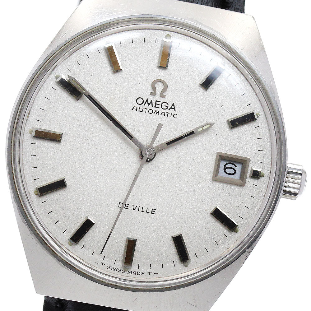 OMEGA De Ville 166.051 Date Silver Dial Automatic Men's Watch_900625