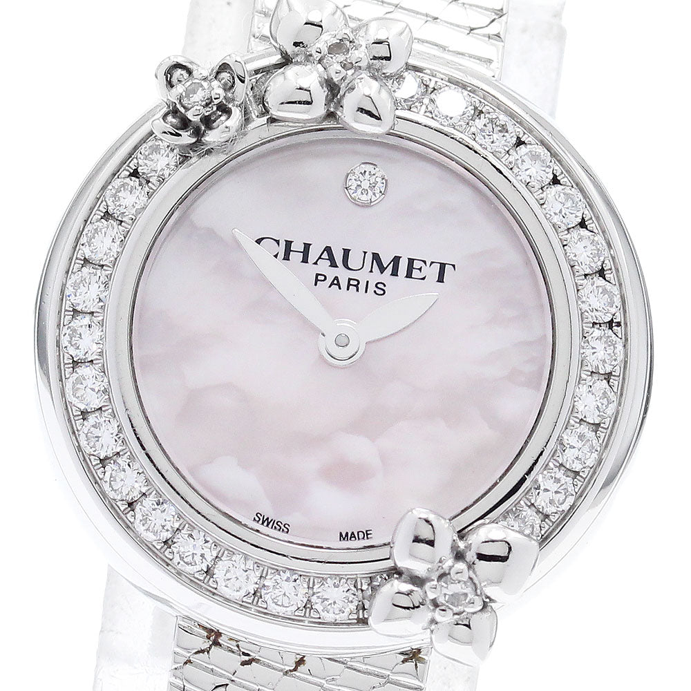 Chaumet Hortensia Eden W84253-001 Diamond Bezel Quartz Ladies Watch_900632