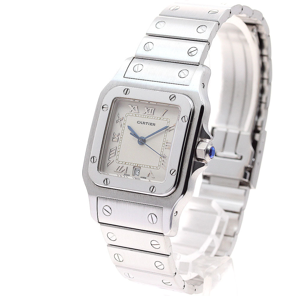 CARTIER Santos GalbeeLM W20025D6 beige Dial Quartz Men's Watch_900691