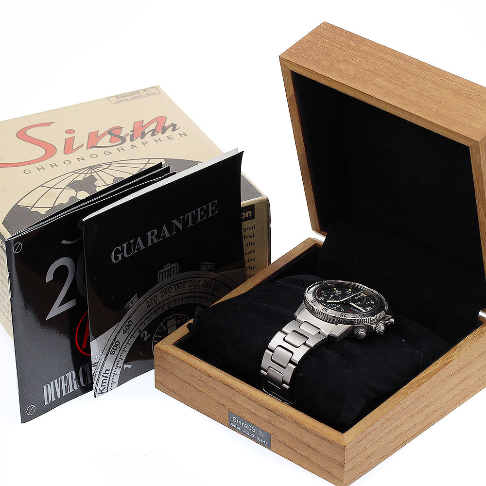 Sinn 203.TI Day date black Dial Automatic Men's Watch_900695