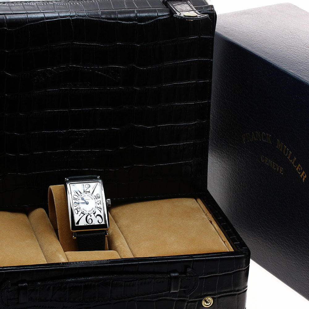 FRANCK MULLER Long Island 1002QZ Silver Dial Quartz Men's Watch_900696