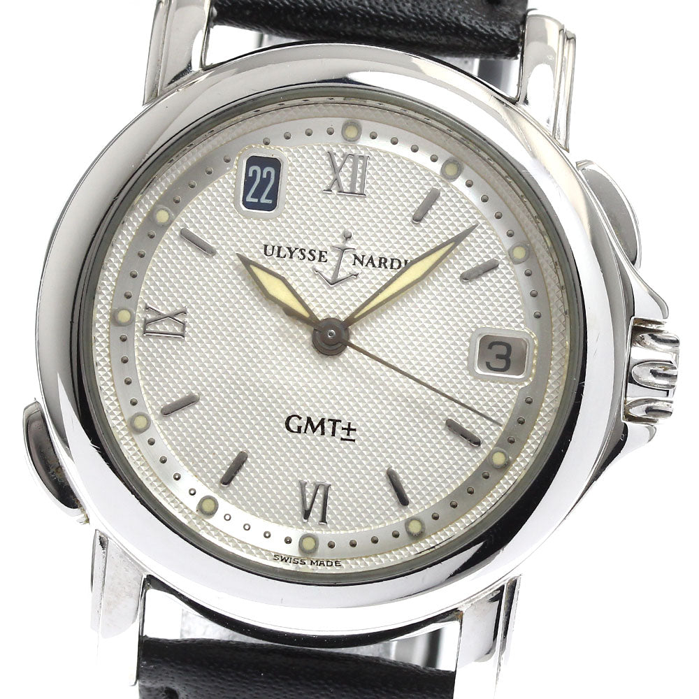 Ulysse Nardin San Marco 203-22 GMT Silver Dial Automatic Men's Watch_900702