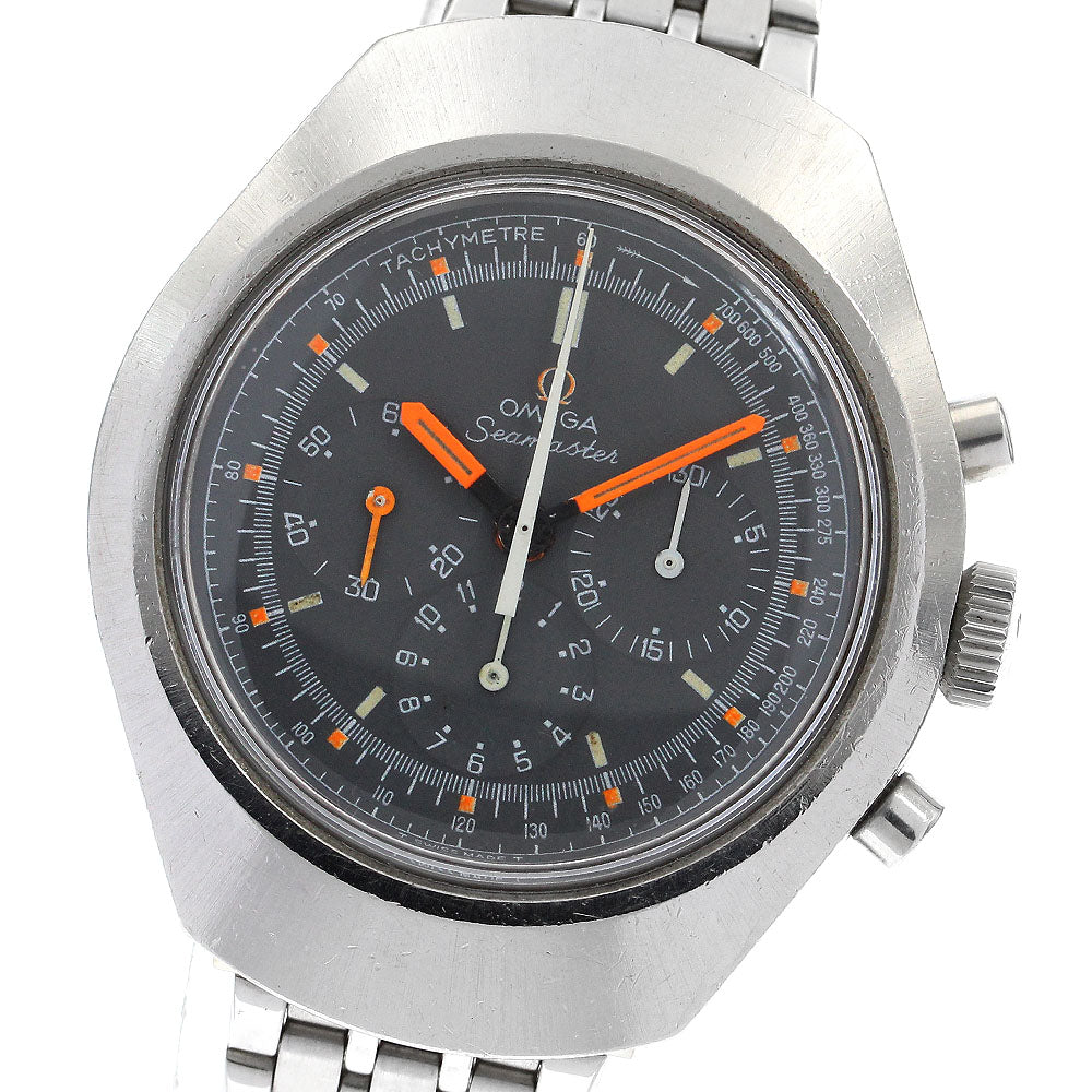 OMEGA Seamaster 145.024 Chronograph Cal.861 gray Dial Hand Winding Men's_900705