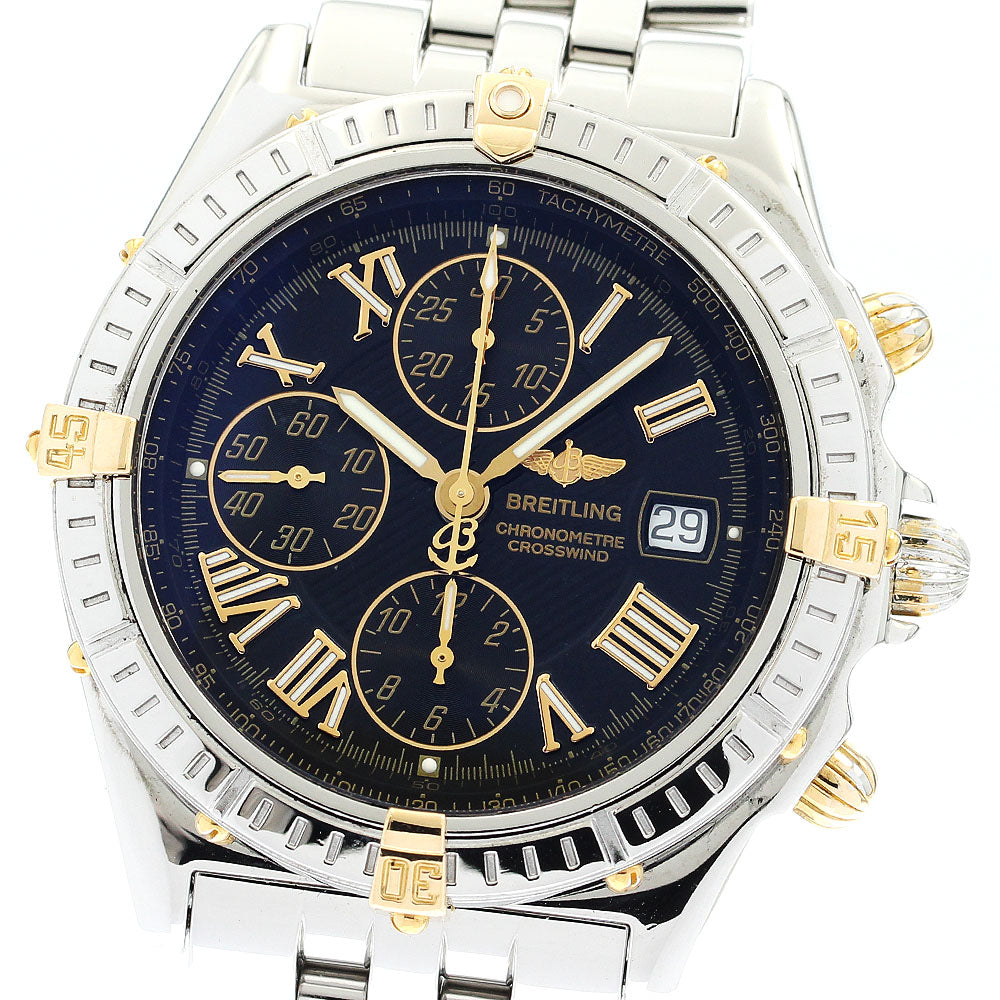 BREITLING Crosswind B13355 Date Chronograph black Dial Automatic Men's_900727
