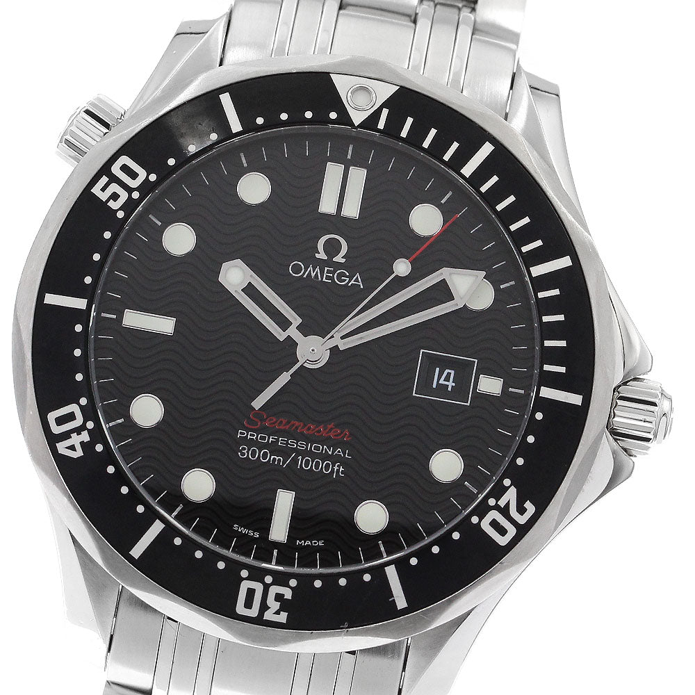 OMEGA Seamaster300 212.30.41.61.01.001 Date black Dial Quartz Men's Watch_900731