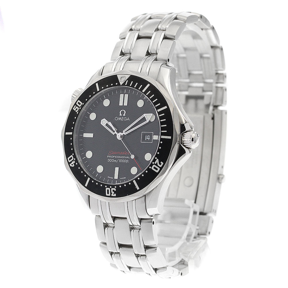 OMEGA Seamaster300 212.30.41.61.01.001 Date black Dial Quartz Men's Watch_900731