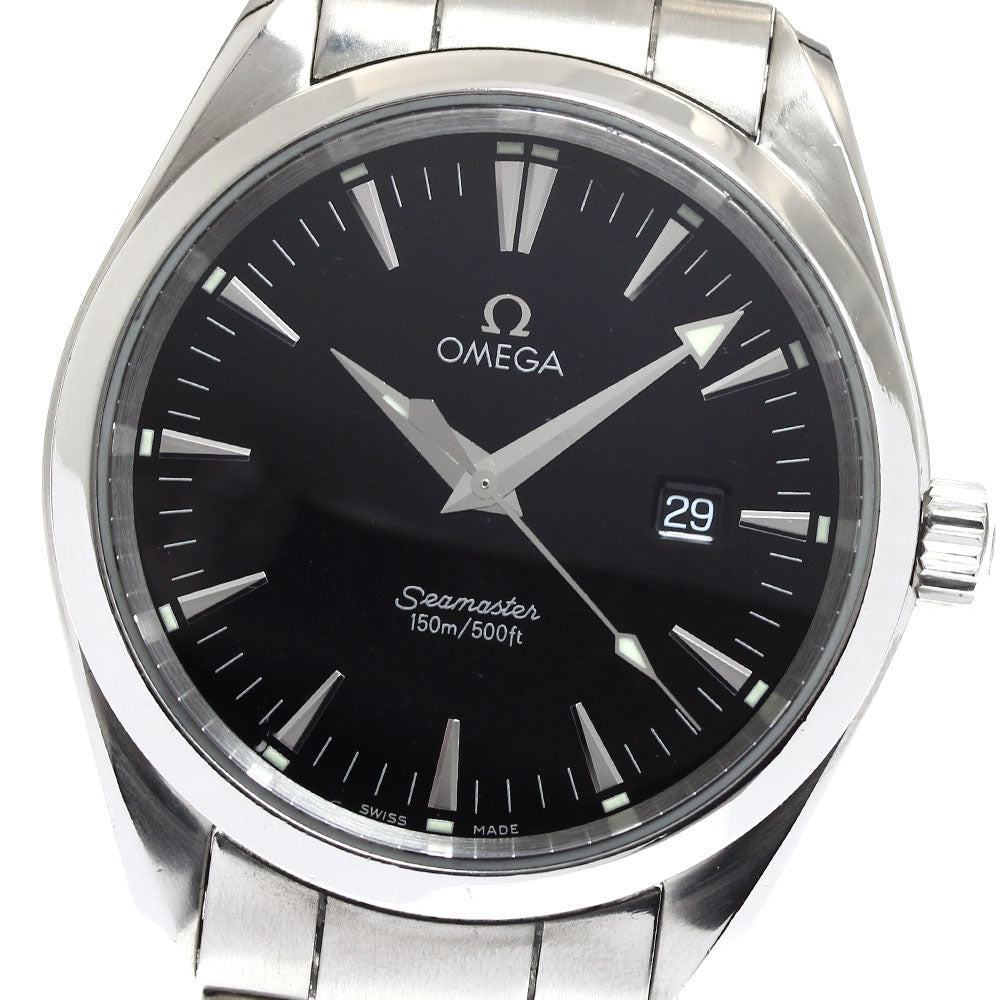 OMEGA Seamaster Aqua Terra 2517.50 Date black Dial Quartz Men's Watch_900732
