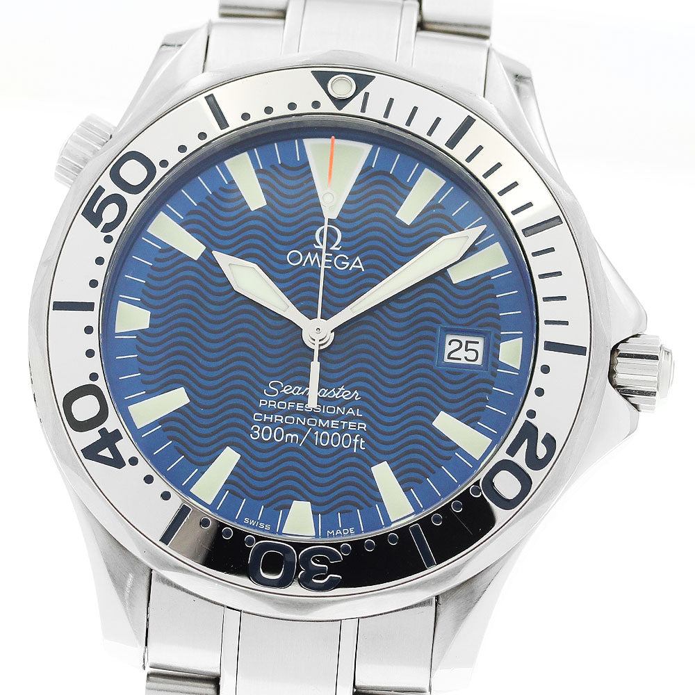 OMEGA Seamaster300 2255.80 Date blue Dial Automatic Men's Watch_900734
