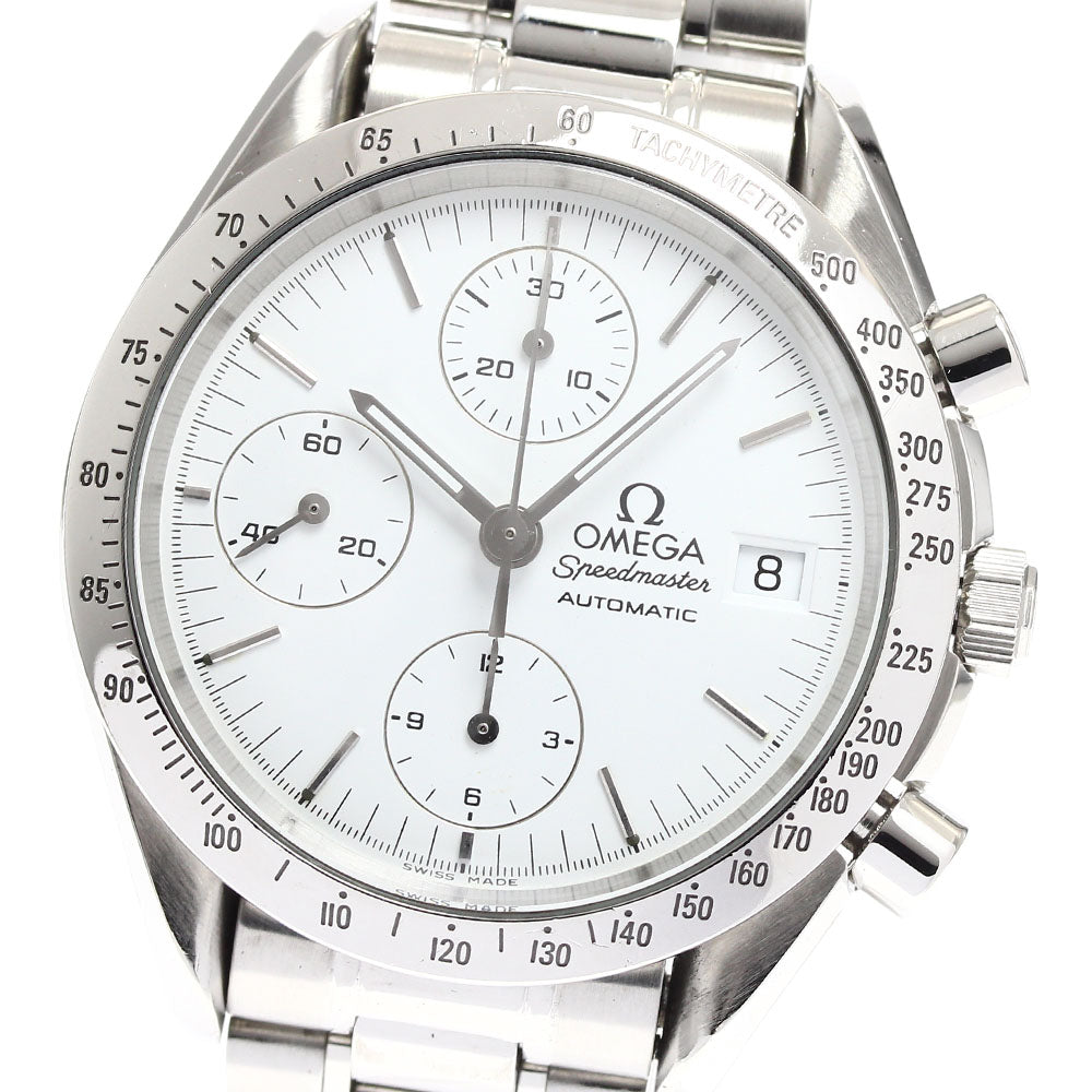 OMEGA Speedmaster 3511.20 Chronograph white Dial Automatic Men's Watch_900736