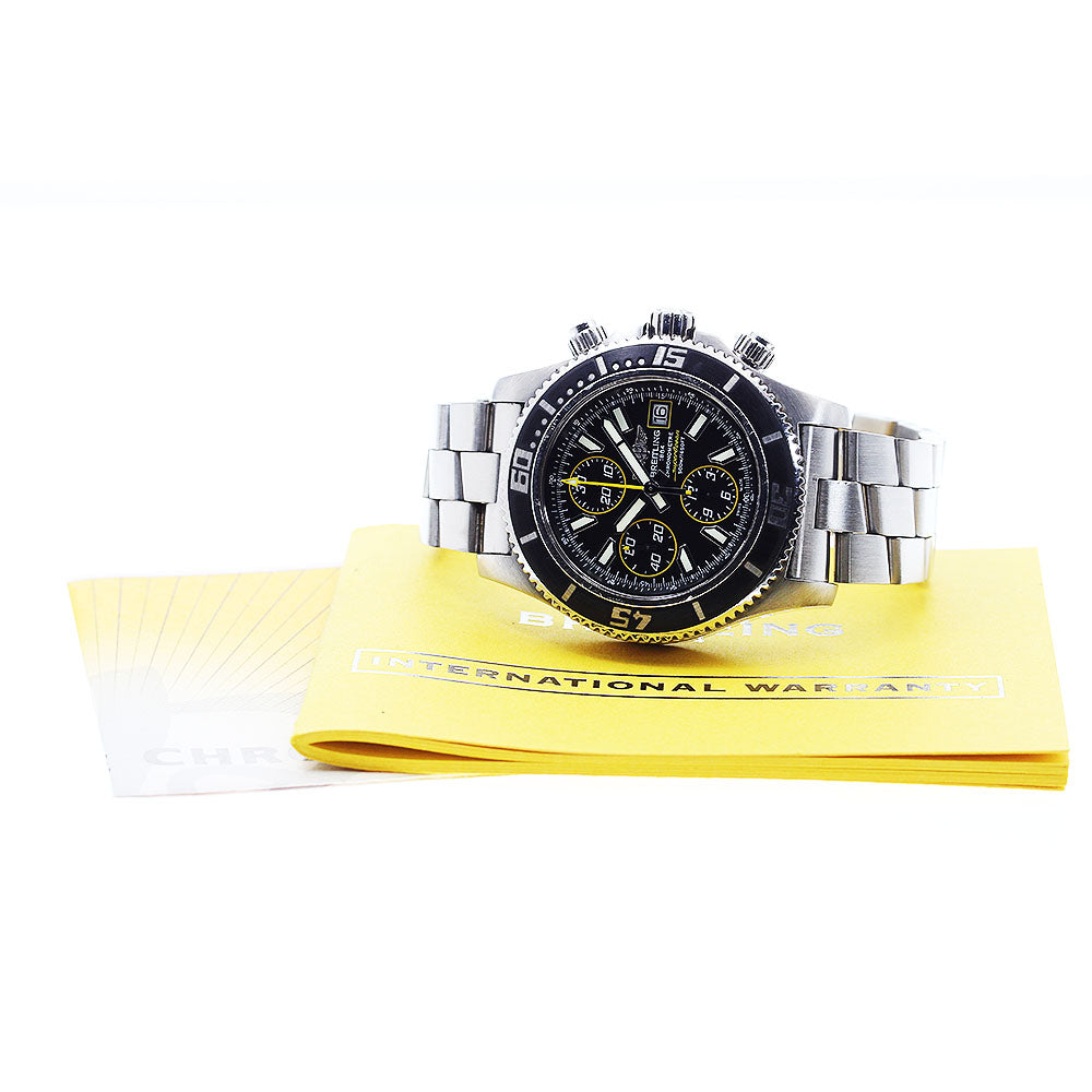 BREITLING Super Ocean A13341 Chronograph black Dial Automatic Men's Watch_900741