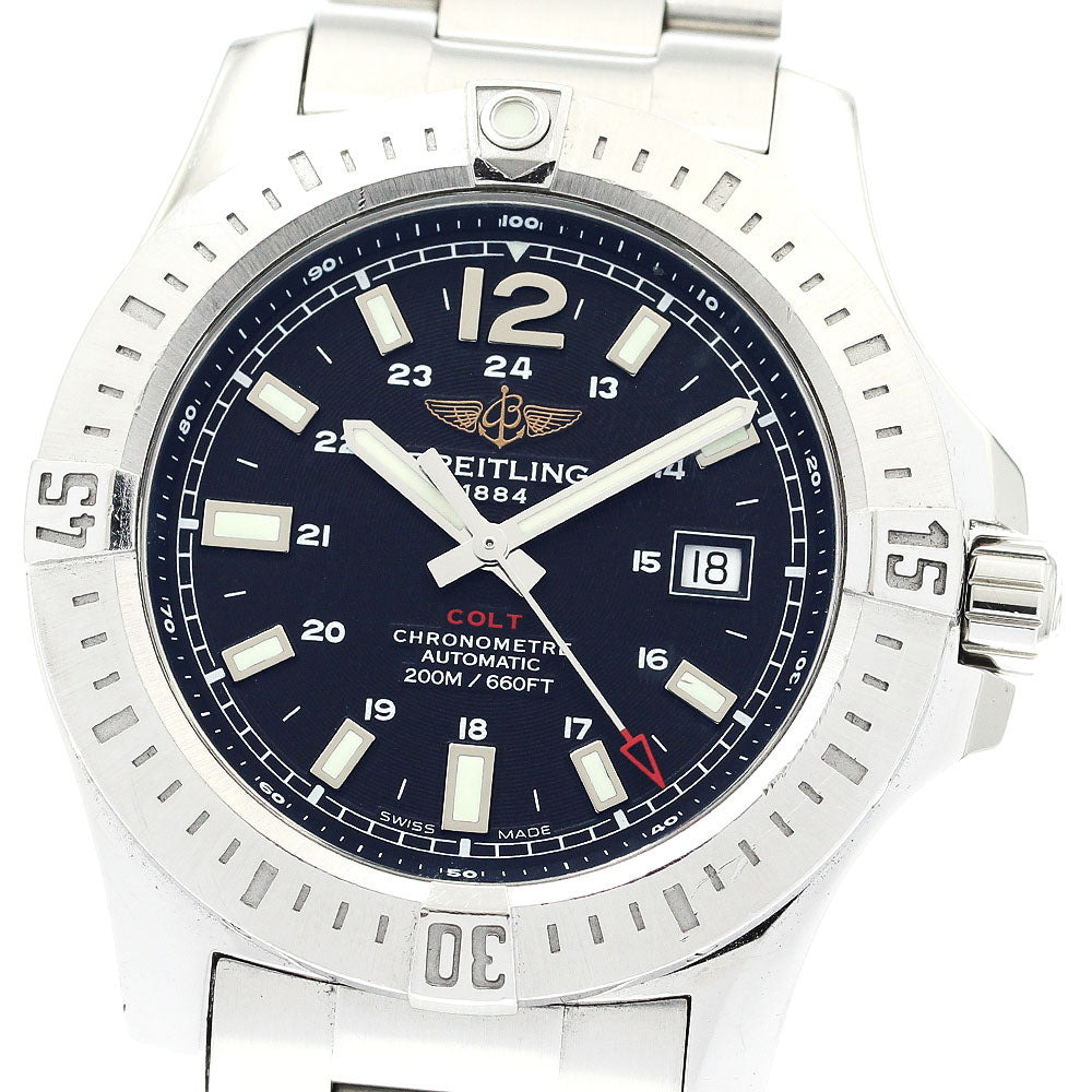 BREITLING Colt A17388 Date black Dial Automatic Men's Watch_900780