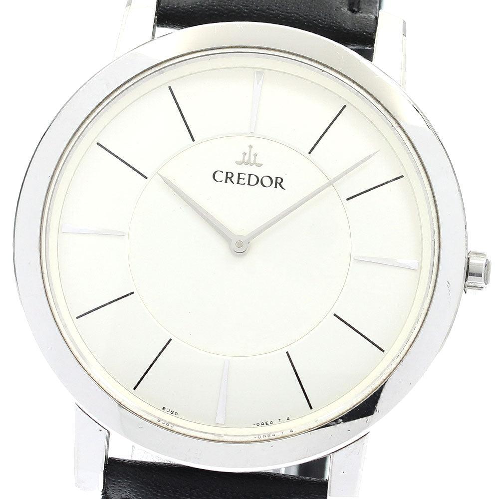 SEIKO CREDOR node GCAT997/8J80-0AD0 Silver Dial Quartz Men's Watch_900823
