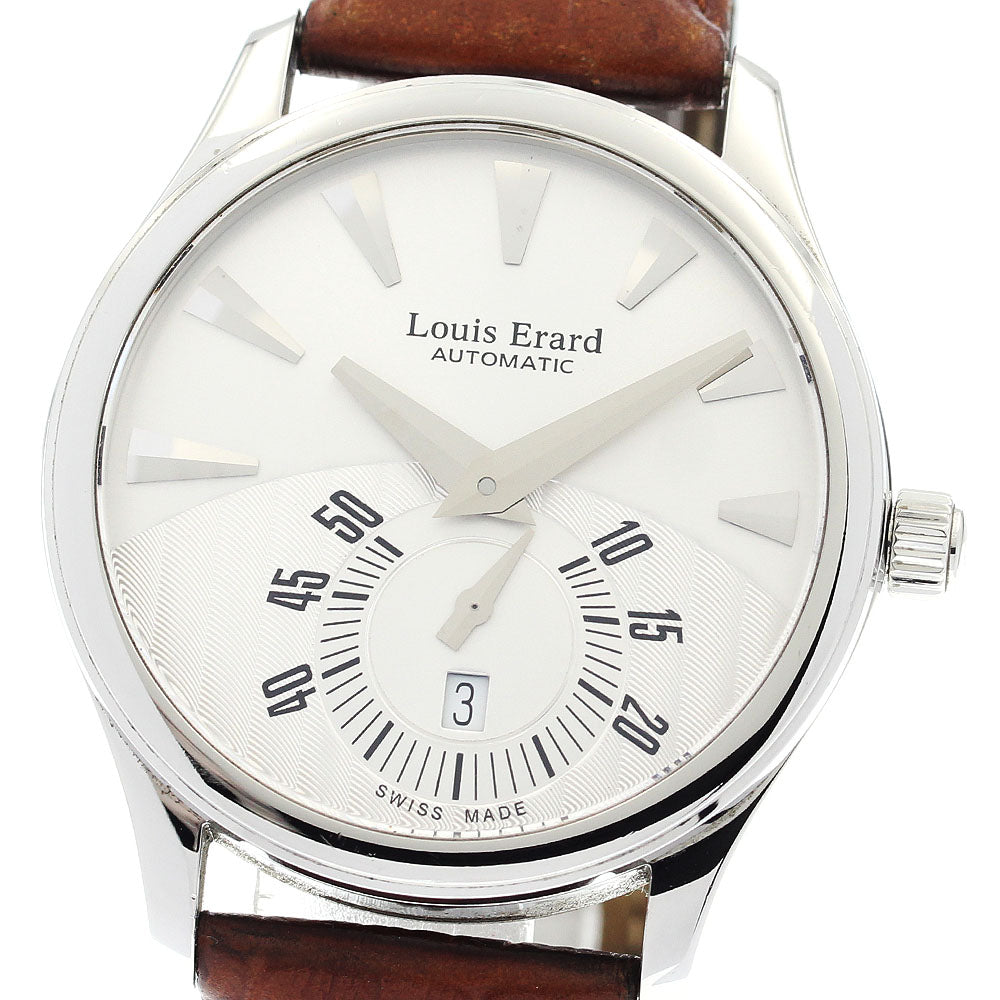 Louis Erard Asymmetric 92300AA11 Small Second Date Silver Dial Automatic Men's Watch_900824