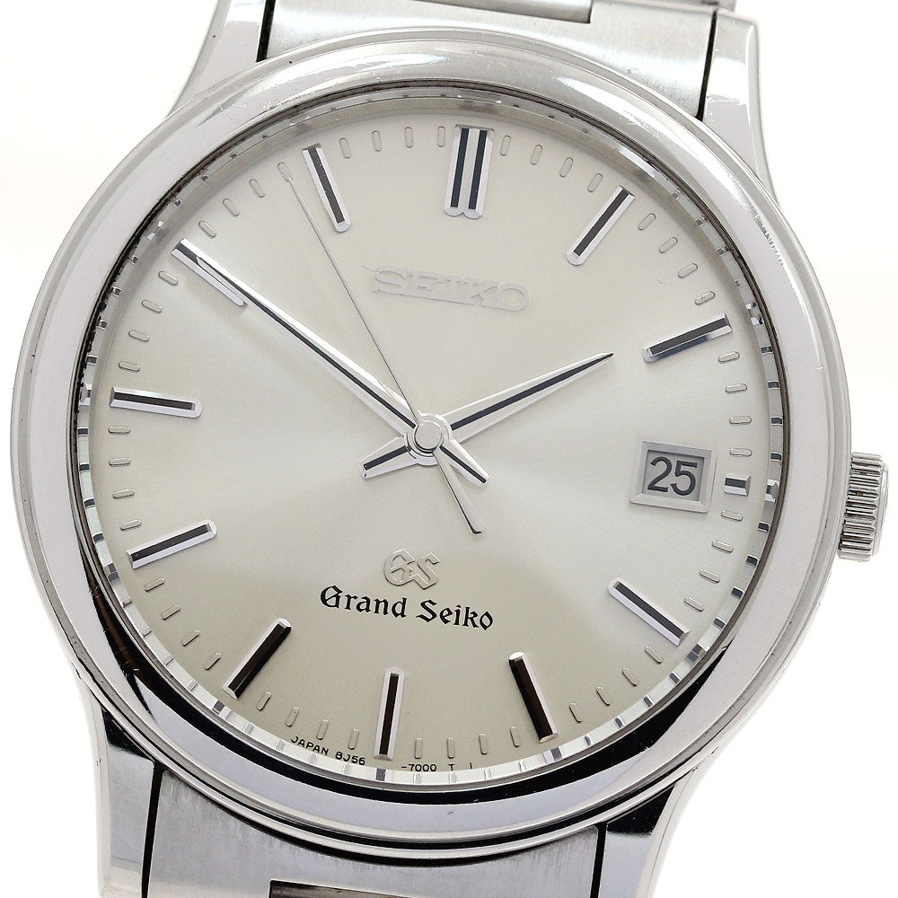 SEIKO Grand Seiko SBGF013/8J56-7000 Date Silver Dial Quartz Men's Watch_900825