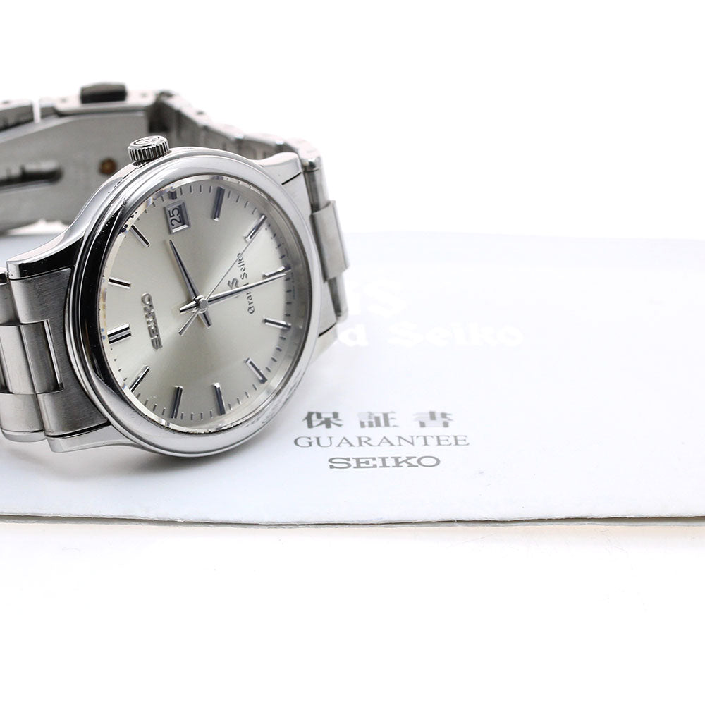 SEIKO Grand Seiko SBGF013/8J56-7000 Date Silver Dial Quartz Men's Watch_900825