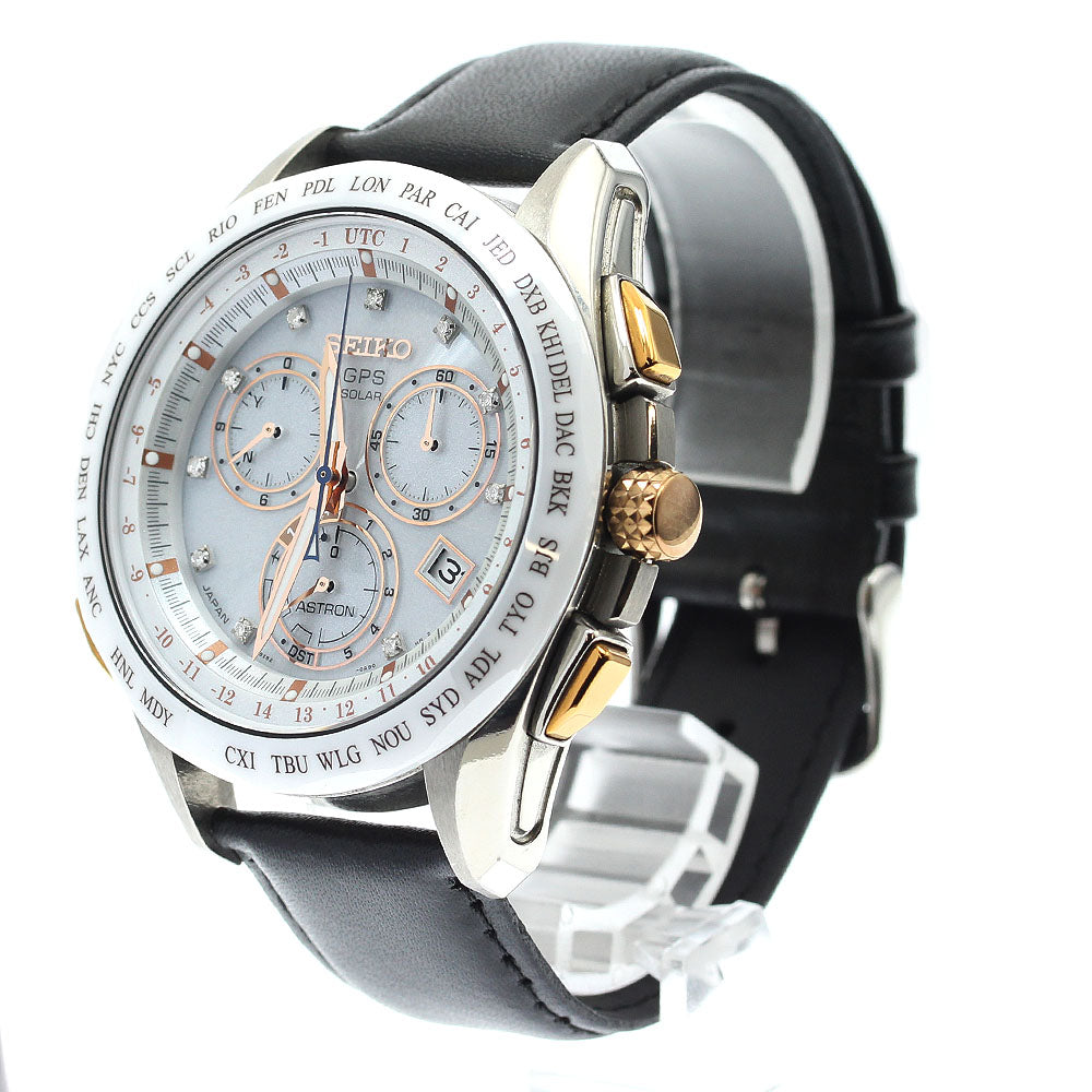 SEIKO Limited to 1,000 Astron Resorts 8X82-0AE0/SBXB021 10P diamond Men's_900828