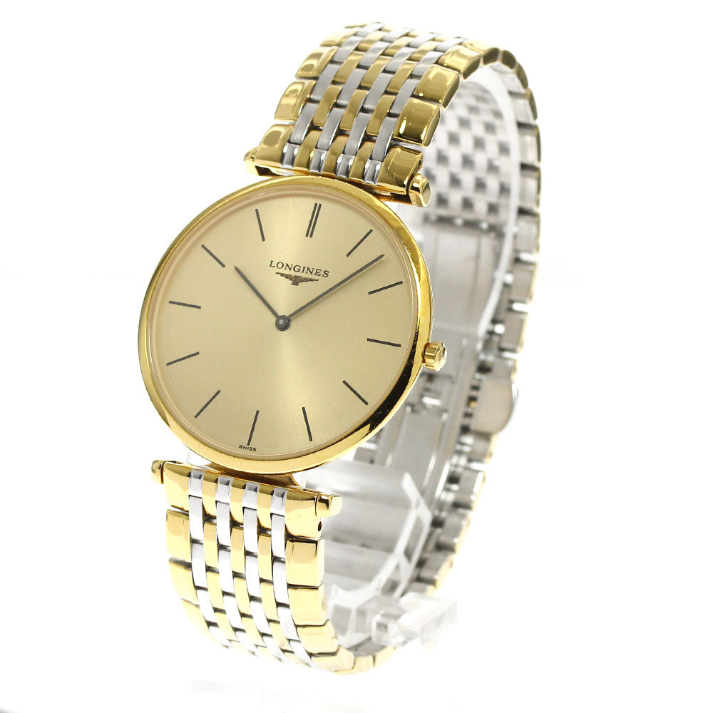 LONGINES Grand classic L4.709.2 gold Dial Quartz Men's Watch_900832