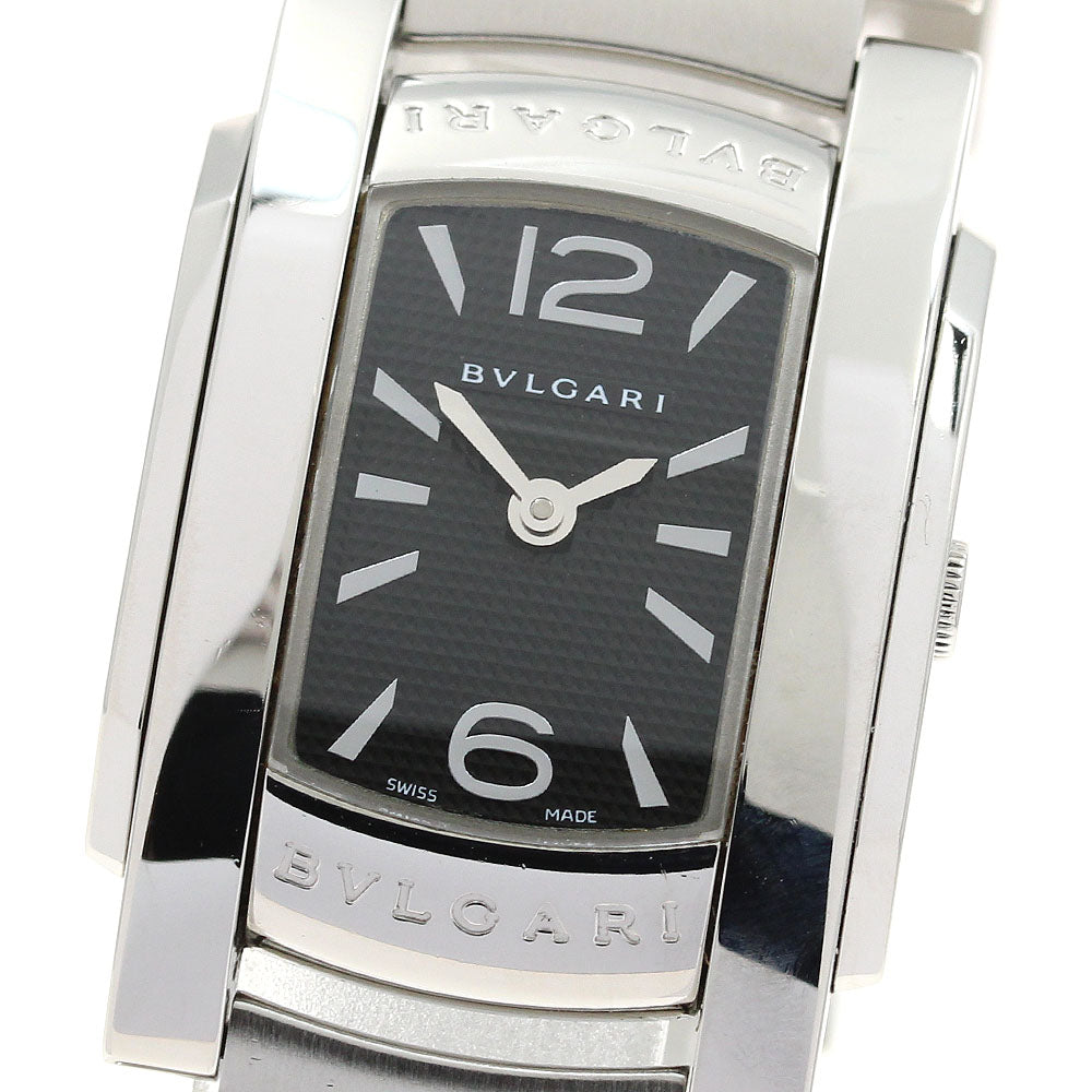 BVLGARI Assioma AA35S black Dial Quartz Ladies Watch_900839