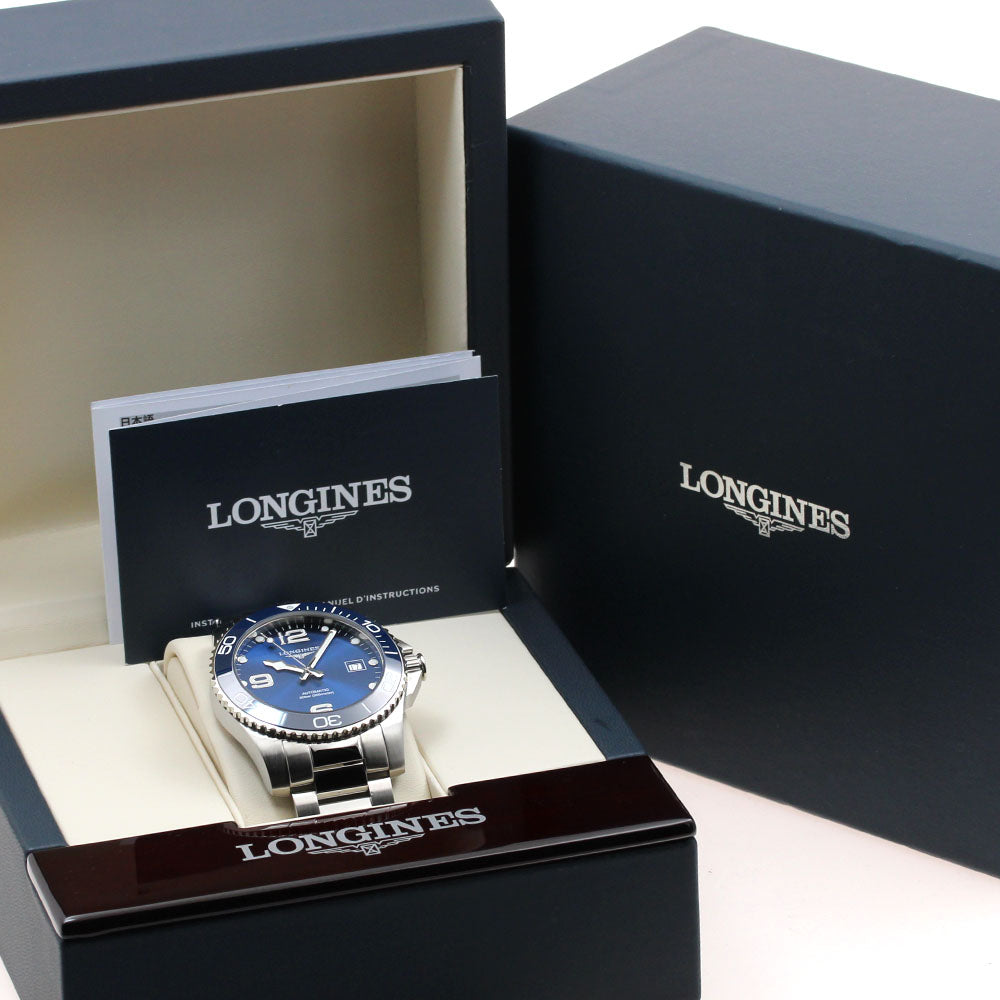 LONGINES Hydro Conquest L3.781.4 Date blue Dial Automatic Men's Watch_900841