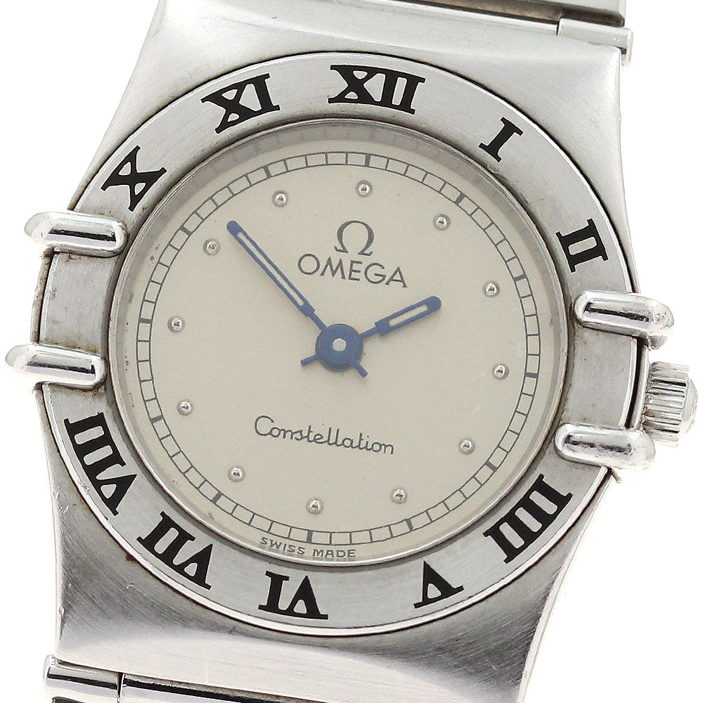 OMEGA Constellation Silver Dial Quartz Ladies Watch_900845