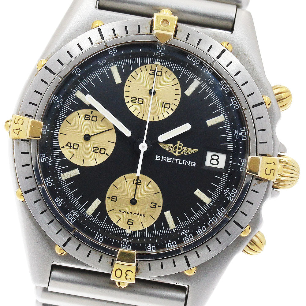 BREITLING Chronomat 81950 Date black Dial Automatic Men's Watch_900861