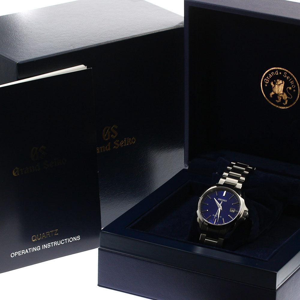 SEIKO Grand Seiko 9F62-0AG0/SBGX087 Date blue Dial Quartz Men's Watch_900863