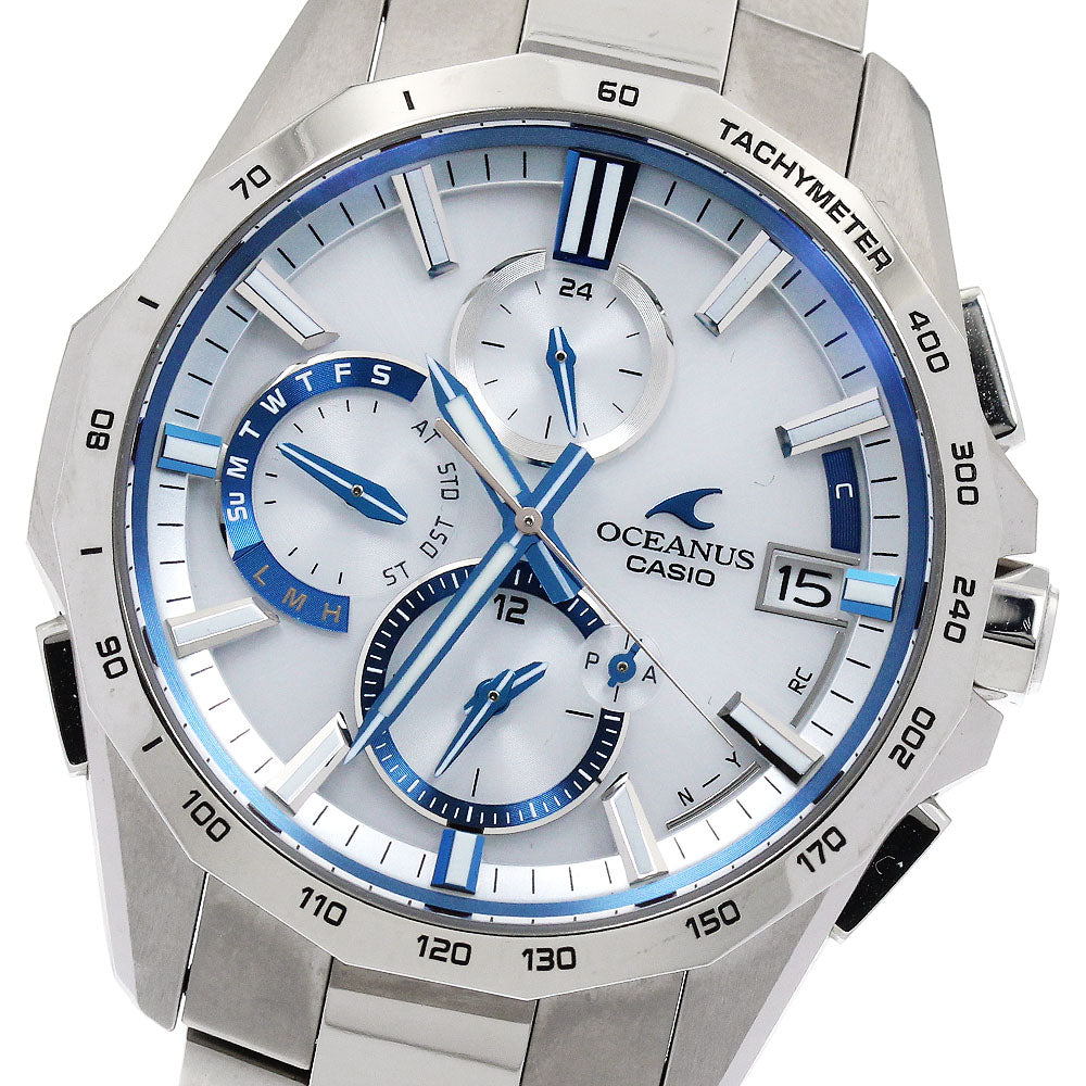 CASIO Oceanus Manta OCW-S4000F-7AJF Solar Powered Radio Men's Watch_900880