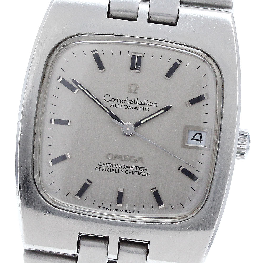 OMEGA Constellation Date chronometer Silver Dial Automatic Men's Watch_900881