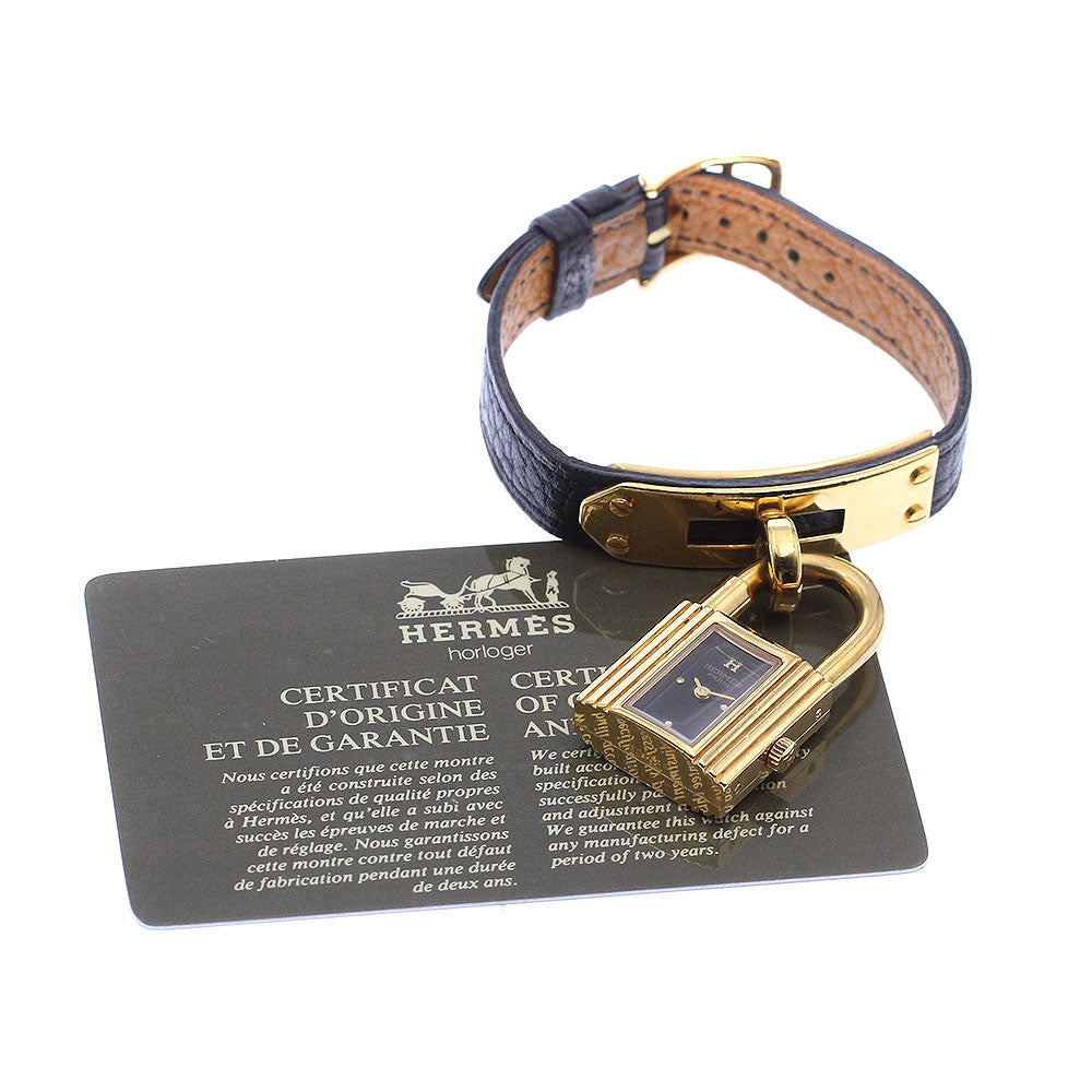 HERMES Kelly watch black Dial Quartz Ladies Watch_900890