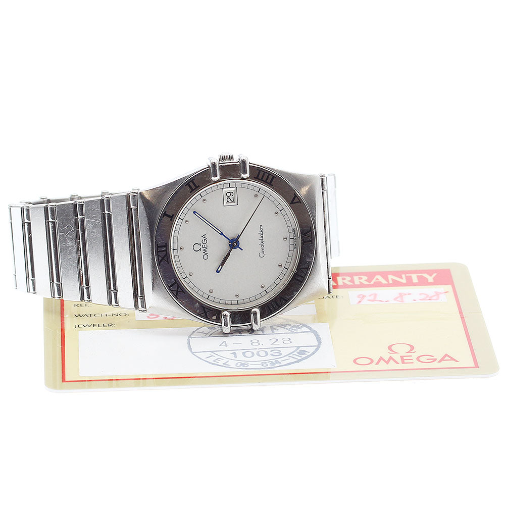 OMEGA Constellation 1510.30 Date Silver Dial Quartz Men's Watch_900905