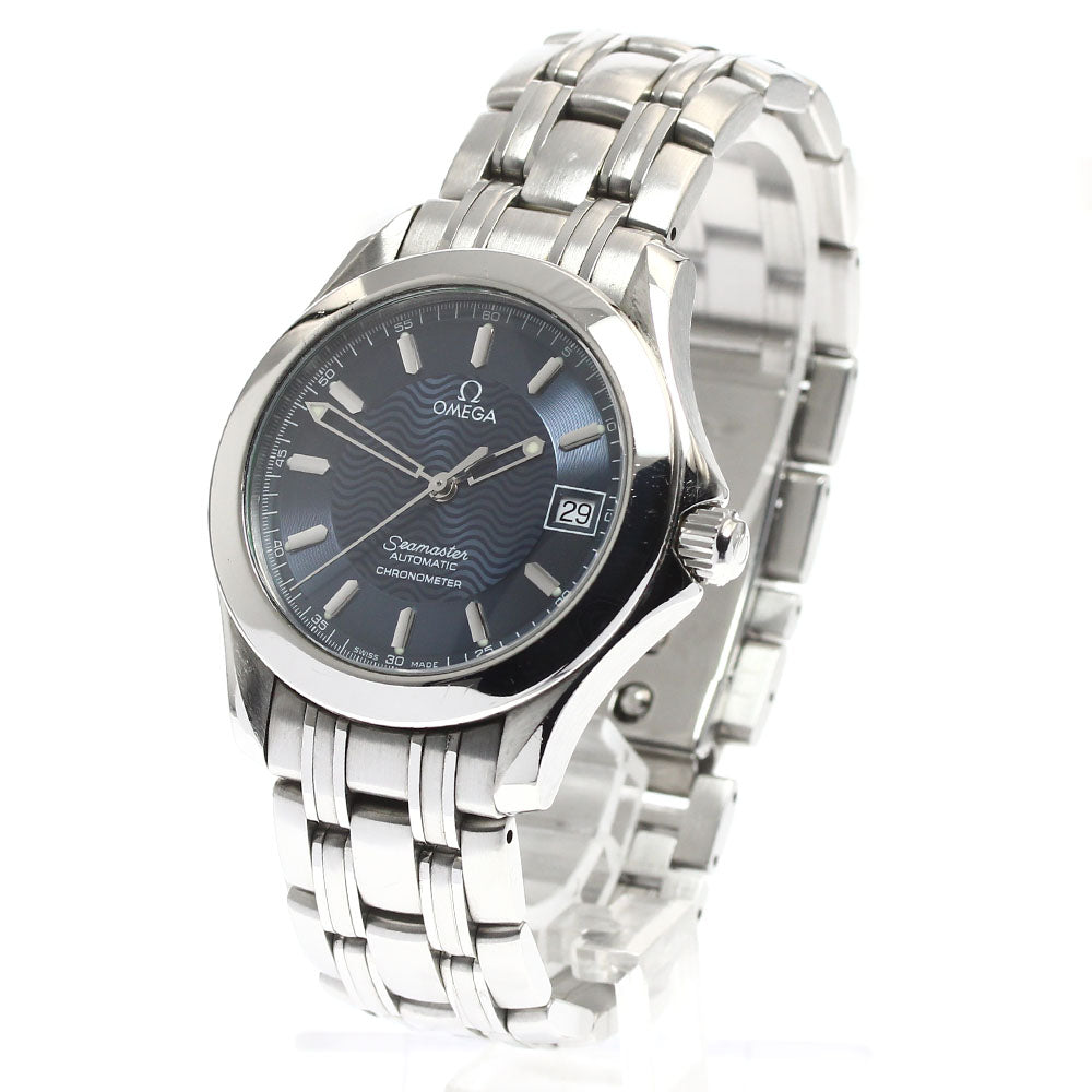 OMEGA Seamaster120 2501.81 Date Navy Dial Automatic Men's Watch_900906
