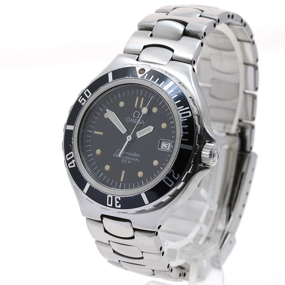 OMEGA Seamaster200 Date black Dial Quartz Men's Watch_900911