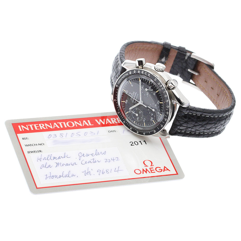 OMEGA Speedmaster 3810.50 Chronograph black Dial Automatic Men's Watch_900927