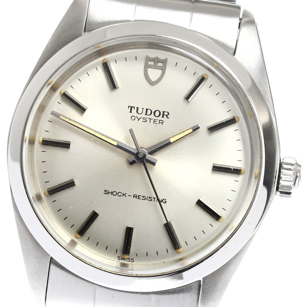 TUDOR Oyster 9000 cal.2750 Silver Dial Hand Winding Men's Watch_900945
